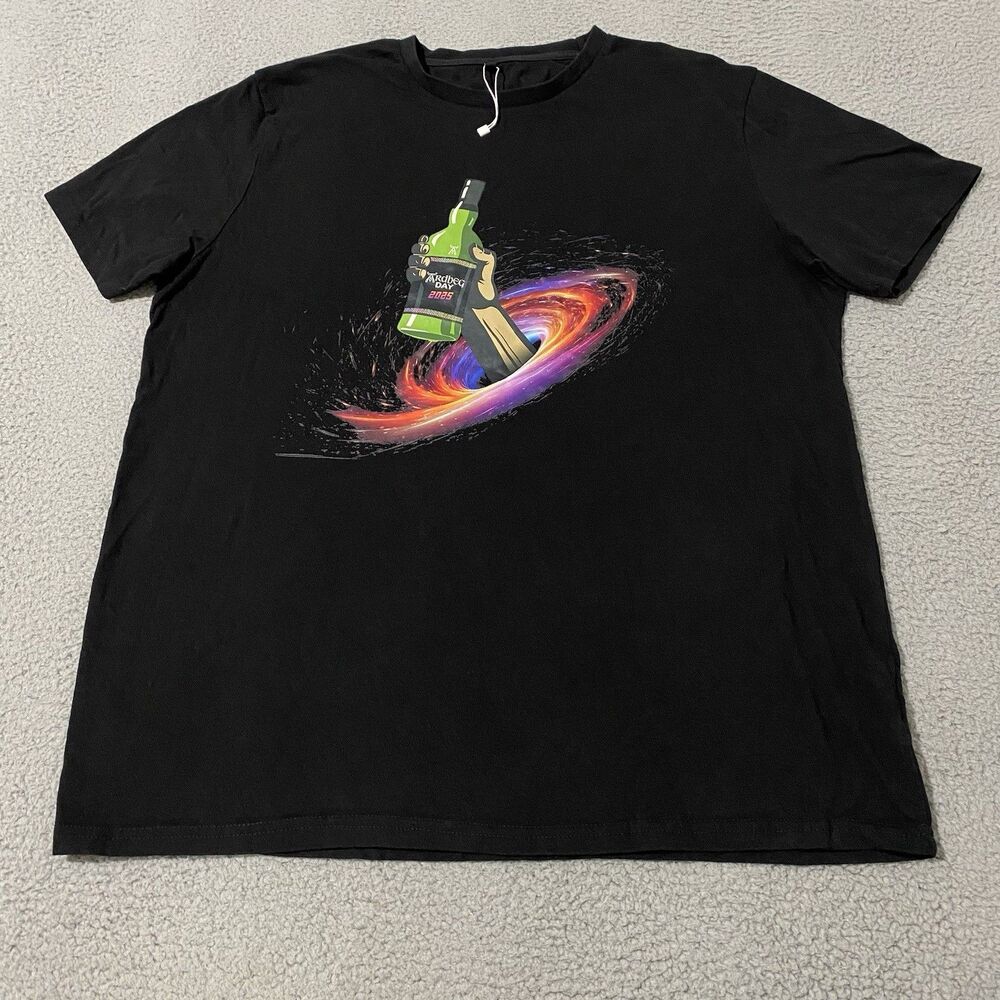 Ardbeg Day 2025 T Shirt Men Large Black Scotch Whisky 25th Committee Anniversary